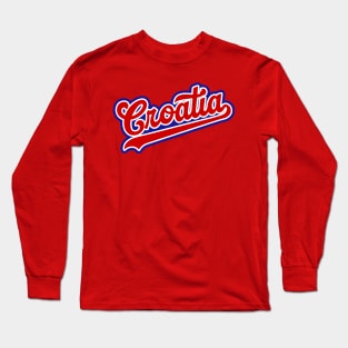 Croatia Long Sleeve T-Shirt